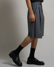 Bermuda Wide con pieghe