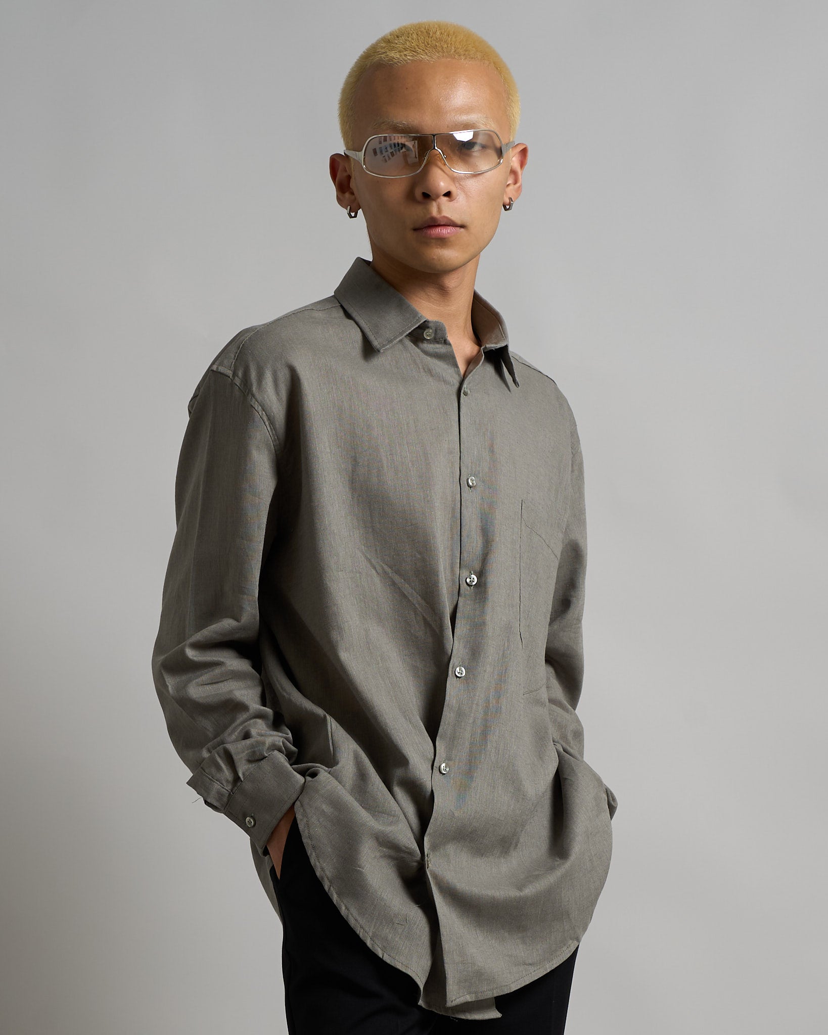 Camicia Taglio Obliquo