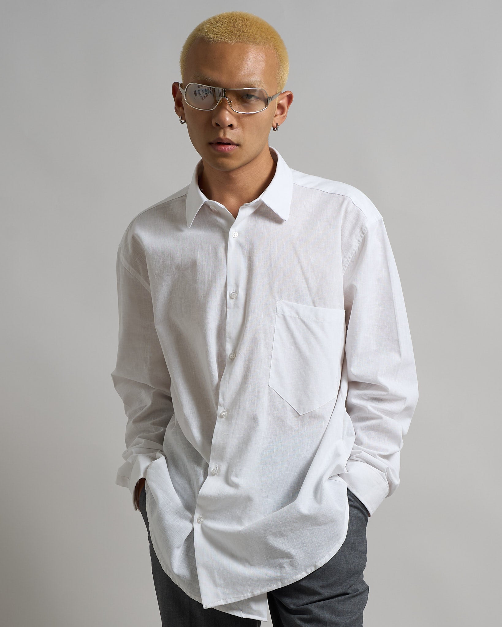 Camicia Taglio Obliquo