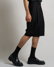 Bermuda Wide con pieghe