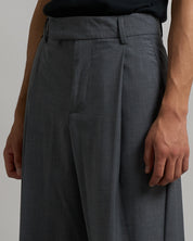 Bermuda Wide con pieghe