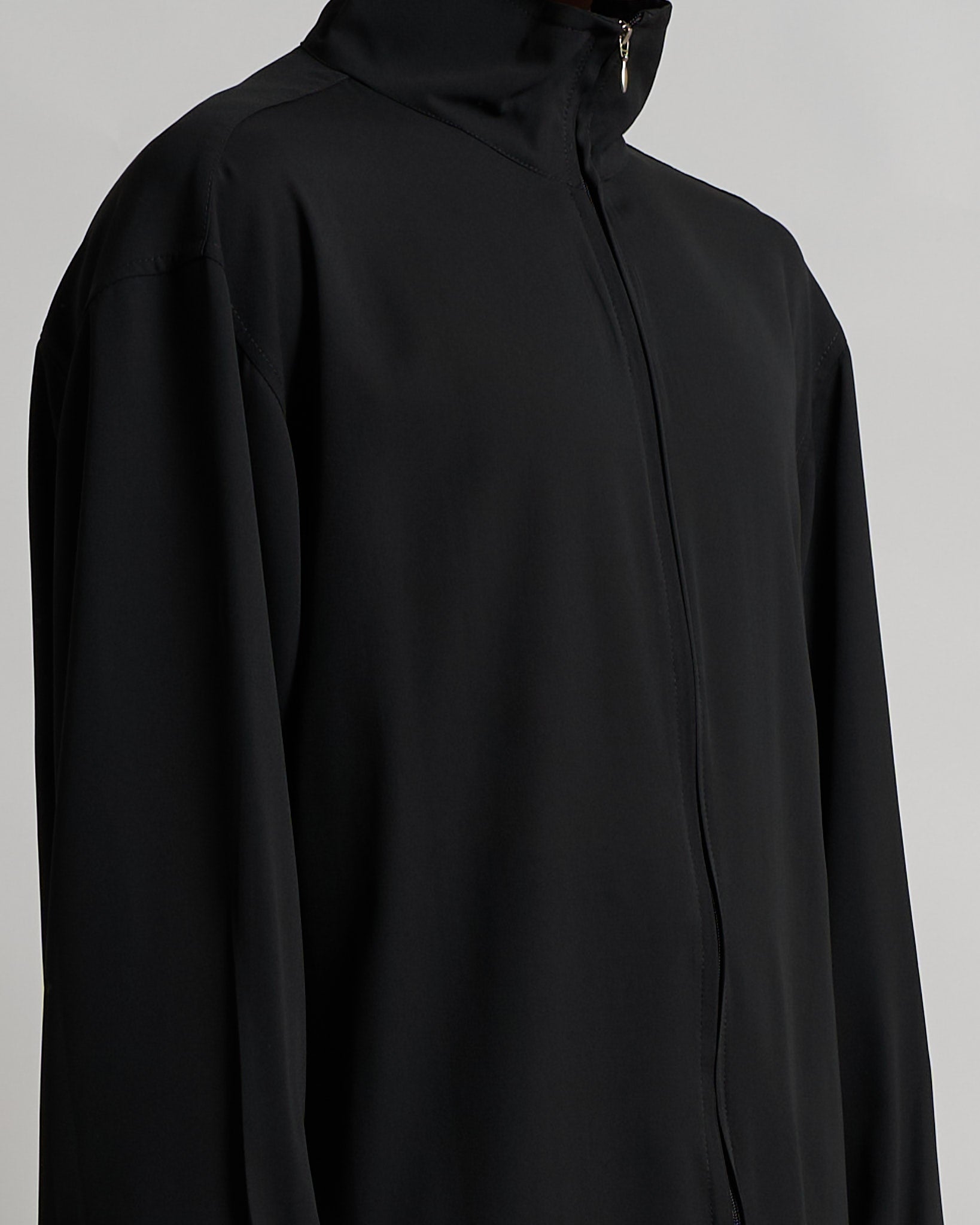 Camicia Over Velata con zip
