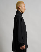 Camicia Over Velata con zip