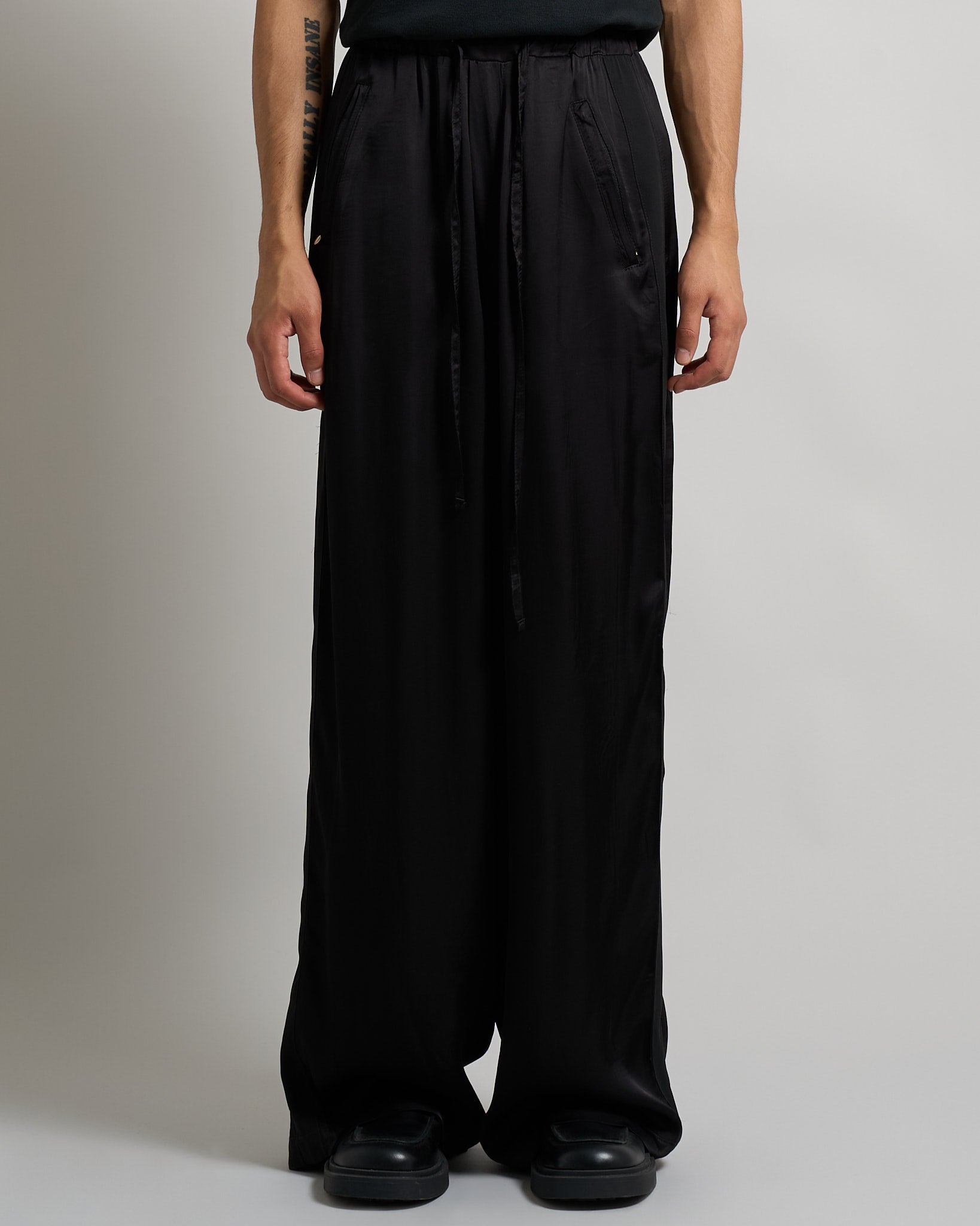 Pantalone Wide Pant con Zip