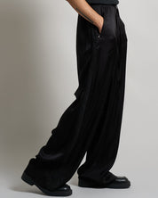 Pantalone Wide Pant con Zip
